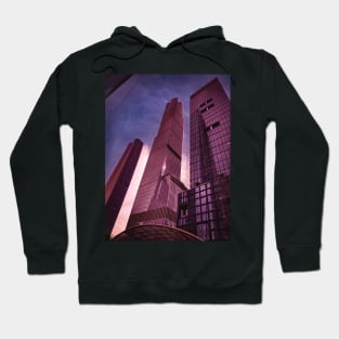 Hudson Yards Look Up Manhattan Skyscrapers NYC Hoodie